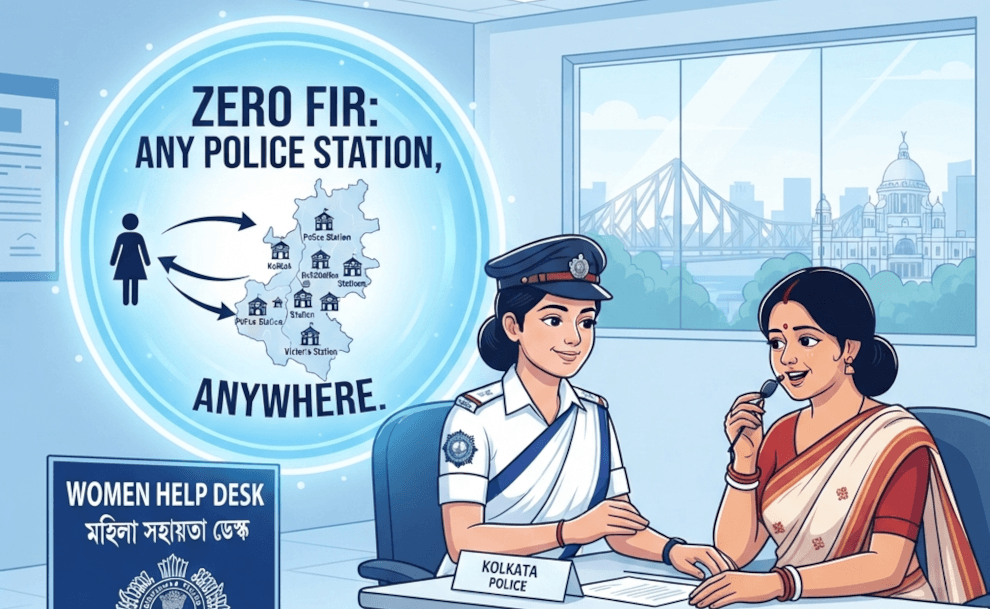 Kolkata Police Empower Women: New Zero FIR & Help Desk Rules